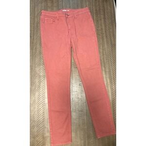 Old Navy Rockstar Super Skinny Coral Colored Jeans Womens Size 10